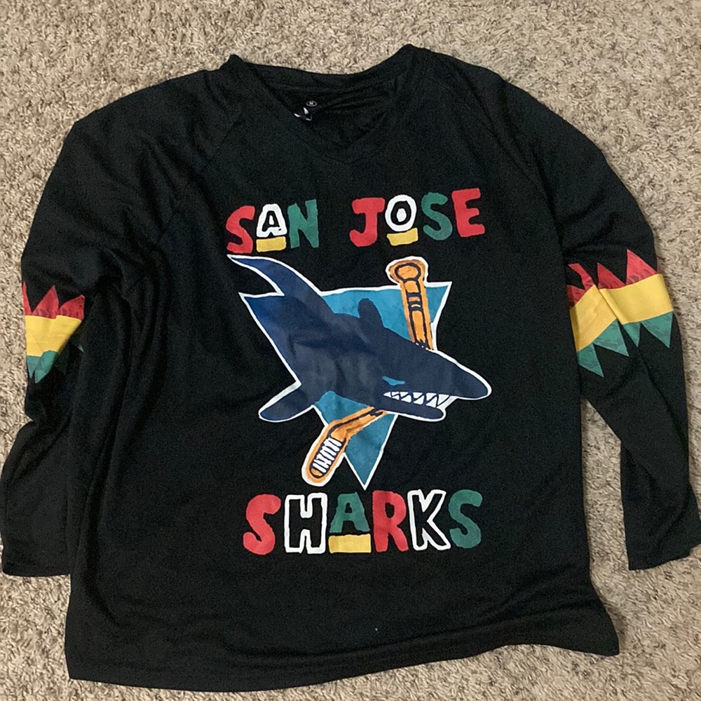San Jose Sharks Black History Month Jersey